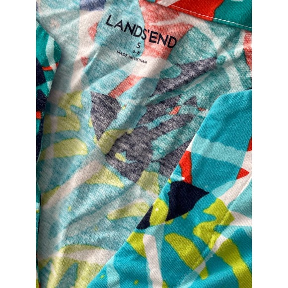 LANDS END Tankini Swim Wear 3 Piece Set Like New sz 6 - Picture 7 of 8